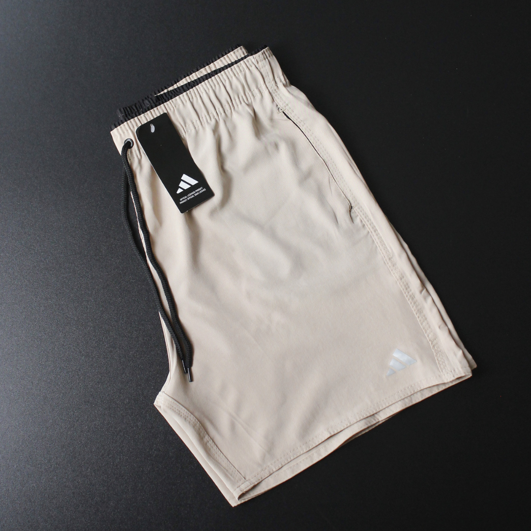 SHORT MASCULINO - ELASTANO - OFF WHITE