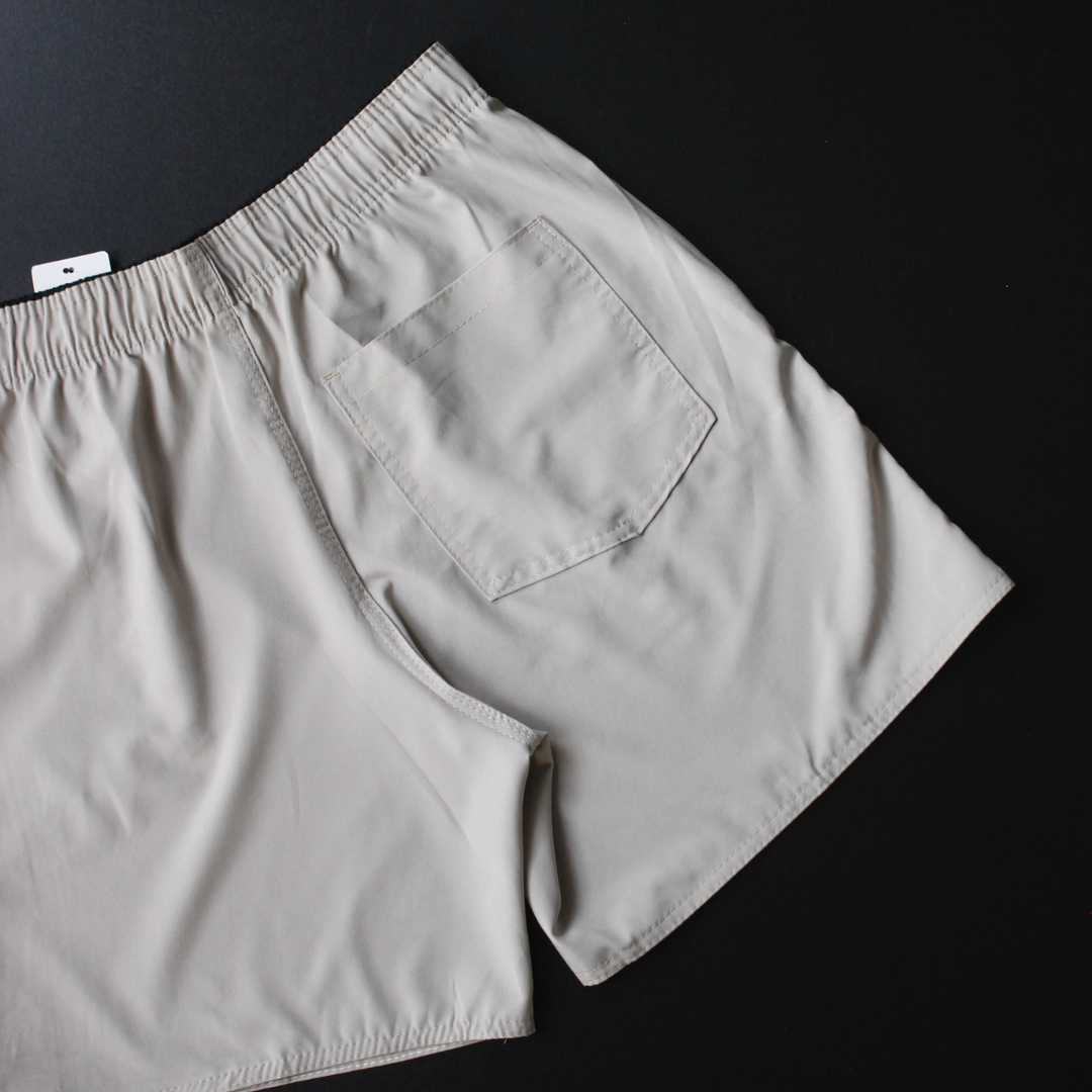 SHORT MASCULINO - ELASTANO - OFF WHITE