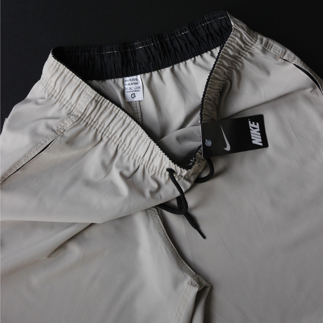 SHORT MASCULINO - ELASTANO - OFF WHITE