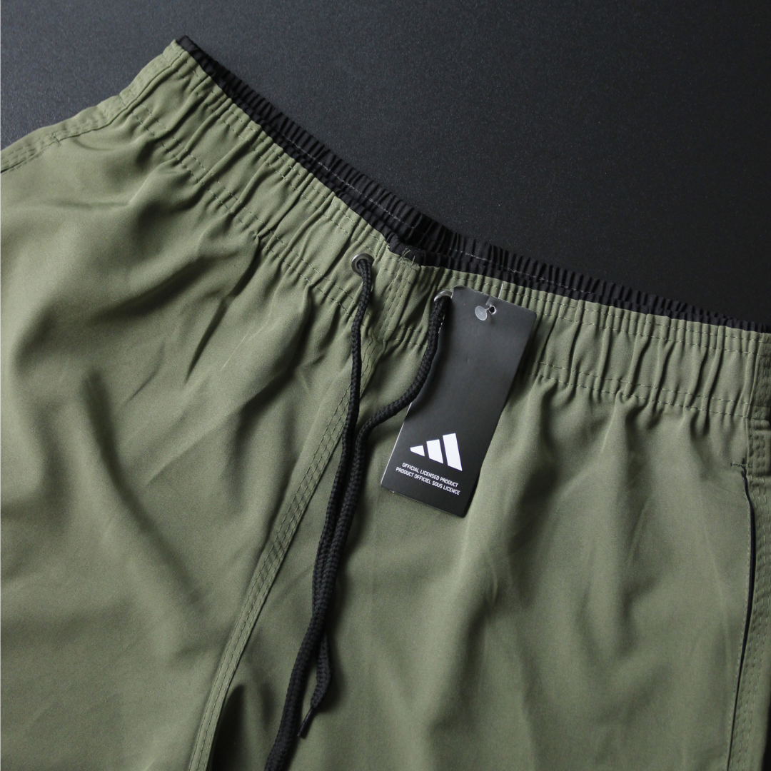 SHORT MASCULINO - ELASTANO - VERDE OLIVIA